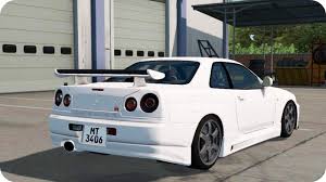 Our nissan skyline gtt r34's come certified, emissions tested and with a powertrain warranty. Ets 2 Nissan Skyline Gt R R34 V Spec Ii 1 35 X V 1 0 Sonstige Mod Fur Eurotruck Simulator 2