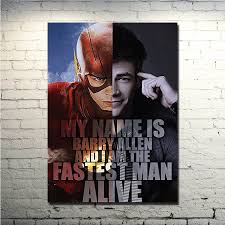 View our entire collection of flash quotes and images about flashgun that you can save into your jar and share with your friends. The Flash Quote Silk Movie Poster Tv Series Art Dc Comics Running Heroes Print 13x18 Inch Picture For Wall Decor New Picture For Wall Pictures For The Wallmovie Poster Aliexpress
