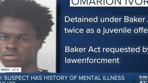 Police: Murder suspect previously examined under Baker Act twice