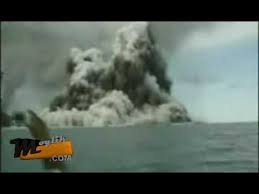 Volcano Explotion In Tonga Explocion De Volcan En Tonga Pacifico Youtube