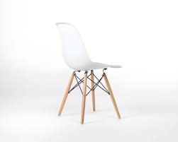 Dsw Molded Plastic Side Chair Wooden Dowel Base Eames Molded Plastic Side Chair Molded Plastic Chairs White Leather Dining Chairs