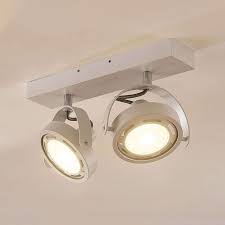 Deckenstrahler mit dimmern werden in küche und dem wohnbereich montiert. Leuchten Leuchtmittel Deckenstrahler Iavo Weiss Aluminium Dreiflammig Lampenwelt Deckenlampe Kuche Gu10 Buro Schreibwaren Testcuti Uninet Cm