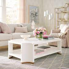 Phoebe White Coffee Table Living Room Table Living Room Console Center Table Living Room