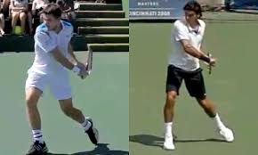 To place your palm on a given plane of your handle. The Four Horsemen The Backhands Of Federer Gasquet Wawrinka And Almagro Tactical Tennis