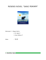 Doc Resensi Novel Bagas Satrio Academia Edu