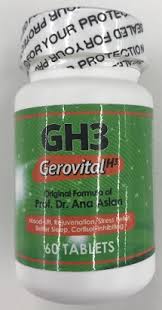 Ana aslan gerovitalul medicamentul minune. Ana Aslan Gerovital H3 Original Gh3 60 Tabs
