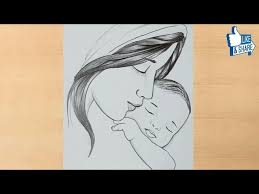 Mostly Simple Pencil Drawing Of Mother And Baby Drawing Motherdaysdrawing Youtube Learn to decode children s drawings novak djokovic foundation. mostly simple pencil drawing of mother
