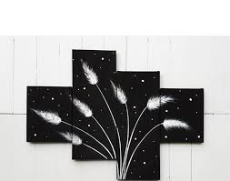 The image is png format with a clean transparent background. Gambar Abstrak Gambar Unik Hitam Putih Lukisan Abstrak Abstrak Seni Kanvas