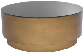 A slim frame and antique rust finish make this piece an easy fit in any style. Casa Padrino Luxury Coffee Table Antique Brass O 100 X H 41 Cm Round Steel Living Room Table With Glass Top Living Room Furniture Luxury Furniture