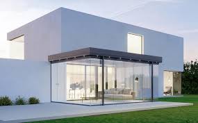 Neues Terrassendach Von Solarlux Schafft Die Horizontalisierung Der Schrage