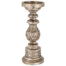 Vintage china & tableware rental services. Vintage Pillar Candle Holder