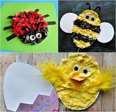 Basteln macht allen viel spaß, vorallem den kindern. Niedliche Tiere Aus Schnipsel Krepppapier Basteln Kinder Basteln Deko Krepppapier Ostereier Basteln Mit Kindern