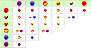 Animal Crossing New Leaf Hybrids Animal Crossing Acnl Flower Guide New Leaf