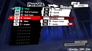 A horizontal arrow indicates the resulting persona will inherit a skill from the first demon used in the fusion, while an angled arrow indicates the resulting persona will inherit a skill from the second demon, with an upward arrow granting +1 to all stats and a beneficial skill and a downward. How Fuse Powerful Personas In Persona 5 Persona 5