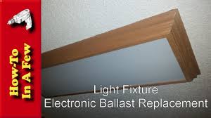 Decorative light panels are available to fit a variety of square and rectangular fluorescent light devices. How To Replace The Kitchen Light Ballast Youtube