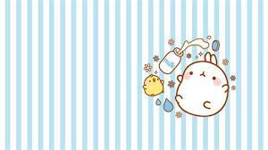 Wallpaper Kawaii Unicornios Wallpaper Mejores Fondos De In 2021 Molang Wallpaper Cute Wallpapers Kawaii Wallpaper