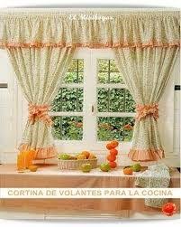 Decoración ideas, modelos y diseños de cortinas de cocina ¿moderna, rustica, pequeñas o frutales? Ideas Para Hacer Cortinas Rusticas Buscar Con Google Cortinas Con Volantes Cortinas Hacer Cortinas