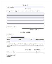 If the visitor is driving a vehicle not their own, they must provide an affidavit signed by the owner that authorises its use by another person as well as third party. Free 10 Sample General Affidavit Forms In Pdf Ms Word Excel