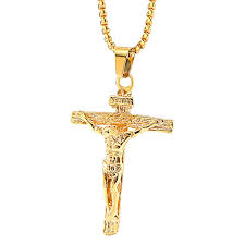 At avianne & co, we hand craft our diamond jesus pendants with the finest 10k, 14k, and 18k gold. Wholesale Vintage Stainless Steel Chain Men Gold Plated Cross Jesus Necklace Religion Personalize Pendant Jewelry Necklaces Buy Jesus Necklace Gold Cross Necklace Men Necklace Pendant Product On Alibaba Com