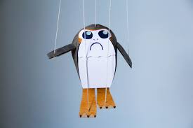 Bring Porgs Into Your Home With This Diy Puppet Craft Puppets Diy Star Wars Crafts Movie Crafts