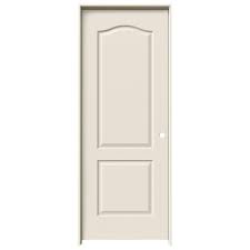 All panel interior doors are available in wood or wood composites. Jeld Wen Camden 32 In X 80 In Primed 2 Panel Arch Top Hollow Core Primed Molded Composite Left Hand Single Prehung Interior Door In The Prehung Interior Doors Department At Lowes Com
