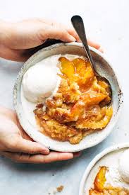 I can't believe i have never shared this homemade peach cobbler recipe on my site yet! Best Peach Cobbler Recipe Pinch Of Yum