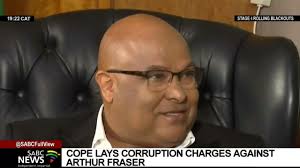 COPE lays corruption charges against Arthur Fraser