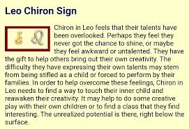 Chiron In The Signs Leo Zodiac Quotes Birth Chart Birth Chart Astrology