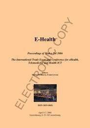 Maybe you would like to learn more about one of these? Med E Tel 2007