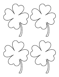 From simple and easy st. Four Leaf Clover Coloring Pages Best Coloring Pages For Kids