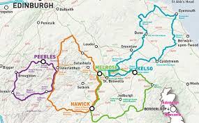 Cycle Paths Scotland Map Four Road Cycling Routes Unveiled In Scottish Borders