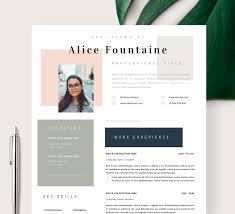 Creative And Modern Cv Template Montreal Creative Cv Template