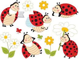 Black And White Ladybug Clipart Ladybugs Clipart Digital Vector Ladybird Insect Garden Character Polka Dot Flower Ladybugs Clipart For Persona In 2020 Ladybird Ladybug Baby Girl Clipart