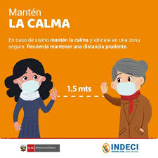 Ejercicio físico dibujos animados dibujado a mano pequeño diablo. Sismo Sentido Instituto Nacional De Defensa Civil Peru Facebook