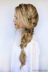 Mixed Side Braid Missy Sue Braided Hairstyles For Wedding Side Braid Hairstyles Hairstyle