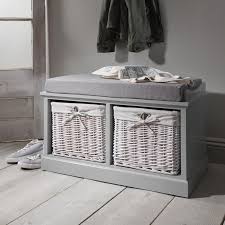 Fyfield Grey Hallway Storage Bench Delivery On Or Before 30 November Hallway Storage Bench With Shoe Storage Hallway Storage Bench