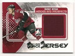 Ryan stoa is on facebook. Ryan Stoa 10 11 Itg Heroes Prospects Game Used Jersey Black Ebay
