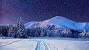 Rustic Winter Desktop Wallpaper