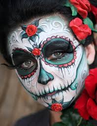 Secondary Sources Sugar Skull Day Of The Dead Is An Interesting Holiday Celebrated In Central And Sugar Skull Makeup Sugar Skull Face Sugar Skull Face Paint