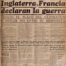 Inglaterra y alemania se enfrentan este martes 29/06/2021 a las 18:00 en el estadio de wembley de londres en los octavos de final de la eurocopa de fútbol. Sep 3 1939 Inglaterra Y Francia Aliados Declaran La Guerra A Alemania Timeline