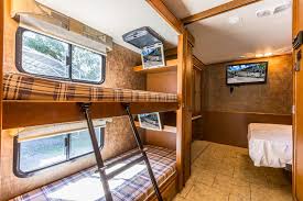 Fully heated, with a/c, tons of storage, a full kitchen and bath all built to let you make the most of every weekend! What S The Difference Between An Rv With Bunk Beds And A Bunkhouse Rv Lifestyle News Tips Tricks And More From Rvusa