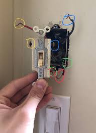 Without a wiring system there will be no light. Can Someone Tell Me What How There Are 4 Wires On One Switch And If They Re Necessary Home Improvement Stack Exchange