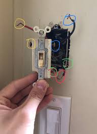 Installing a double switch light makes your lighting more convenient. Can Someone Tell Me What How There Are 4 Wires On One Switch And If They Re Necessary Home Improvement Stack Exchange