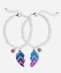 Crafts and diy that are fast and easy. Glitter Chevron Bff Herz Armbander Fashion Best Friend Freundschaft Armband Fur Madchen Set Von 2 Bff Armbander Bracelets For Friendship Braceletsheart Bracelet Aliexpress