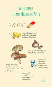 Once butter starts sizzling, add mushrooms. Creamy Mushroom Pasta Illustrated Stuffed Mushrooms Creamy Mushroom Pasta Mushroom Pasta
