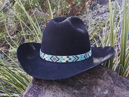 Pin By Dusty On Beadwork Beaded Hat Bands Hat Band Beaded Hat