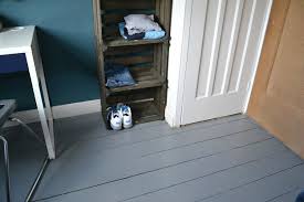 Painted Floorboards Using Ronseal Diamond Hard Floor Paint Tidy Away Today Painted Floorboards Painted Floors Floorboards