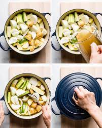 You may also want to peel it if it is a very large zucchini. Cream Of Zucchini Soup Recipe 5 Ingredients Only Foolproof Living
