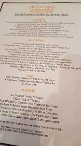 Flatweave rugs are in our opinion the best choice for dining rooms. Menu Midweek Picture Of The Dining Room Leigh On Sea Tripadvisor