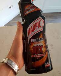 Black Harpic The Cleaning Community Seem To Swear By It To Tackle The Worse Stains On Toilets Currently I Use Domestos Gold Peak Tea Bottle Harpic Tea Bottle